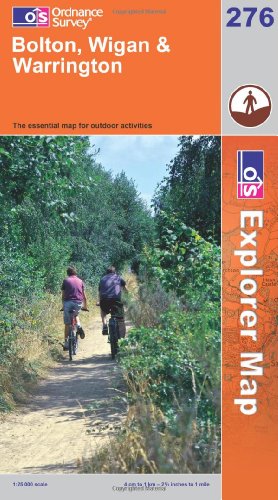 OS Explorer map 276 : Bolton, Wigan & Warrington