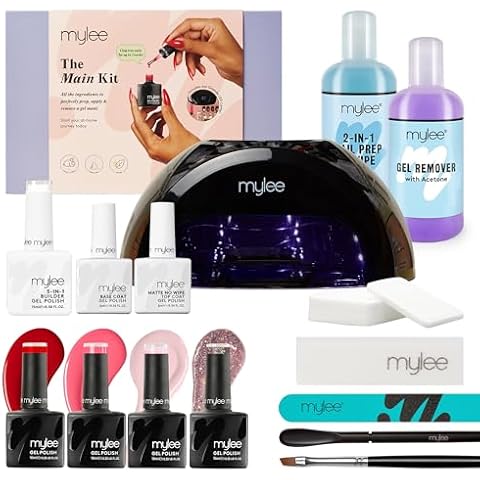 Mylee Main Kit with LED Nail Lamp Cover