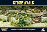 Warlord Games Stone Walls, Tabletop Model Plastic Scenery for Wargames