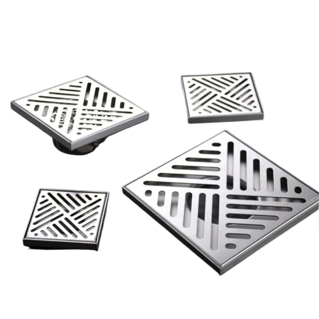 LYVQZPWLR Stainless Steel Drainage Grate, Floor Drain Cover Outdoor Garden Balcony Courtyard Large Diameter Drainage(Color14)