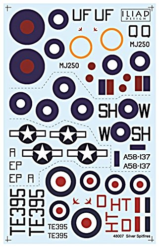 1/48 タリーホーデカール　48-015　スピットファイア　F.22/F.24 のステンシル