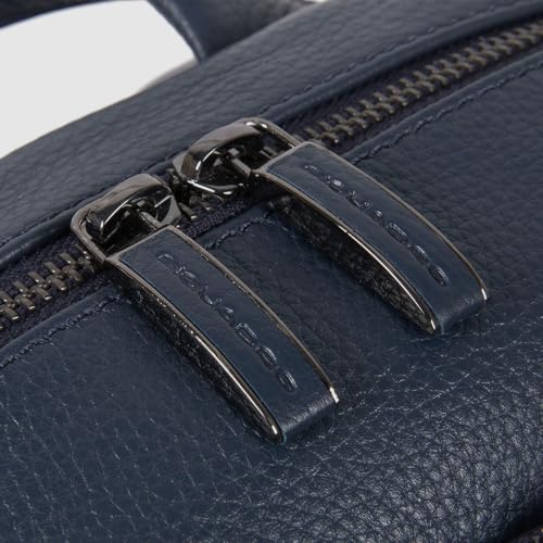 PIQUADRO Modus Special Leather Backpack, Black, 40 cm, Backpack2