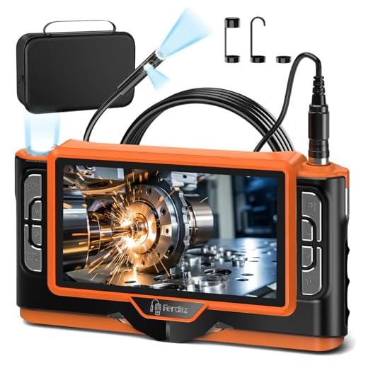 Dual Lens Inspection Camera with HD Display