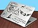 Artstickers. Autocollant pour ordinateur portable 15" et 17". Motif Harry Potter, Pack Always. Autocollant pour MacBook Pro Air Mac portable Couleur : noir. Cadeau Spilart, marque déposée.