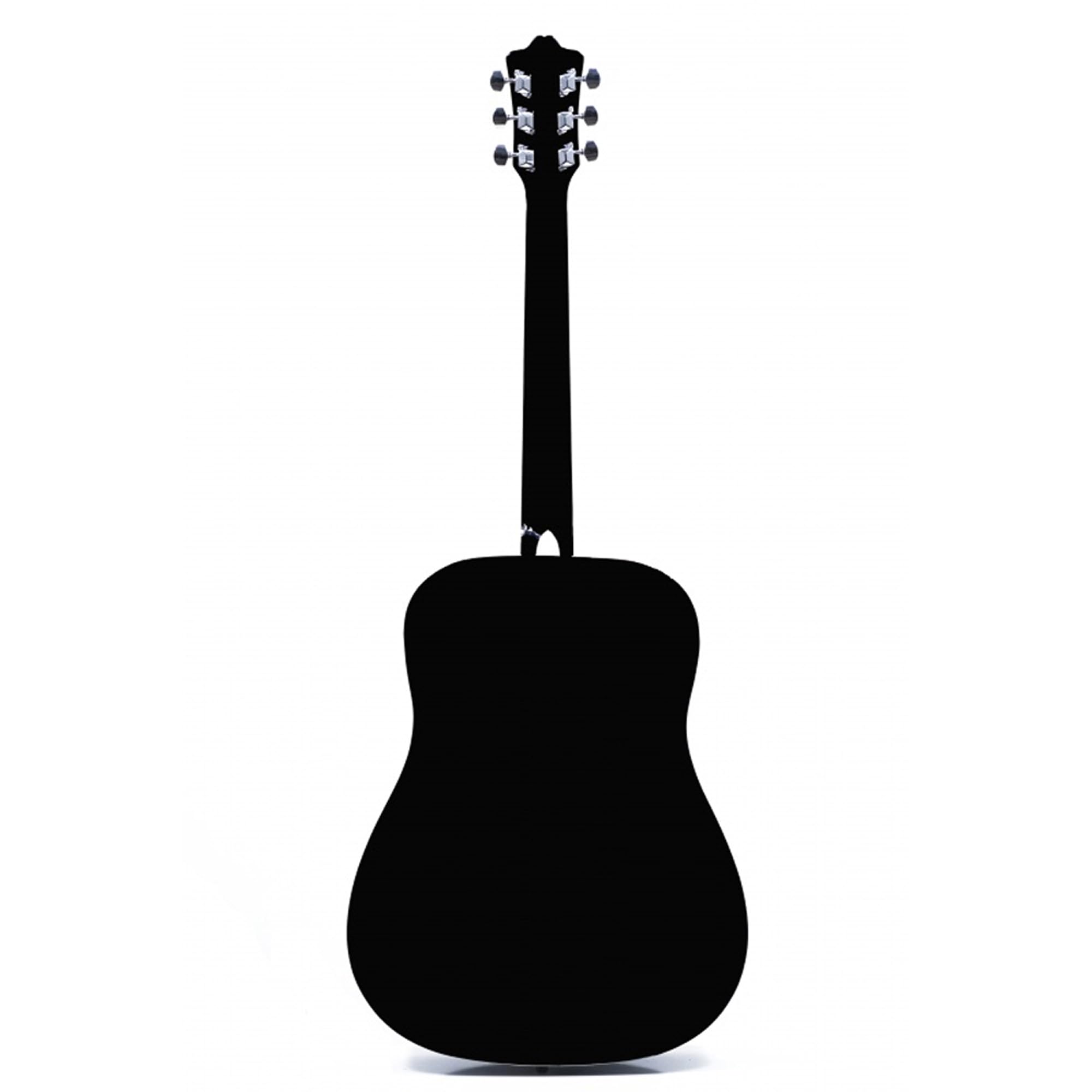 Rio Lot de guitare classique 3/4 pour débutants – Convient pour les enfants de 9 à 12 ans – Avec sac, sangle, médiators, tuyaux – Noir