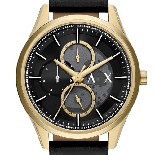 Image of A|X Armani Exchange Men's Multifunction Analog Watch, Necklace Gift Set Stainless Steel Watches for Men