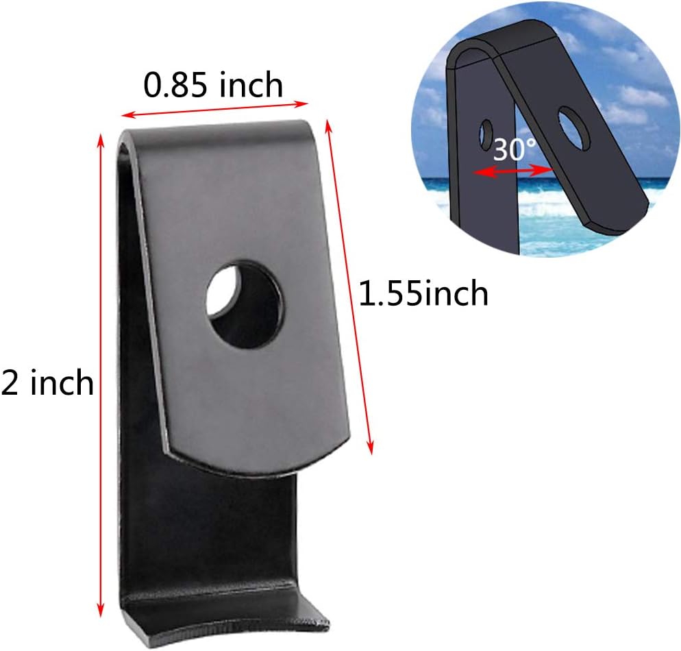 24 Pack Flower Pot Clips,Durable Plant Pot Latch Hangers, Holds 5″ to 8