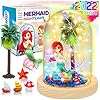 YOFUN Make Your Own Mermaid Night Light – Mermaid Gifts for Girls, Mermaid Decor, Mermaid Toys, Arts and Crafts…