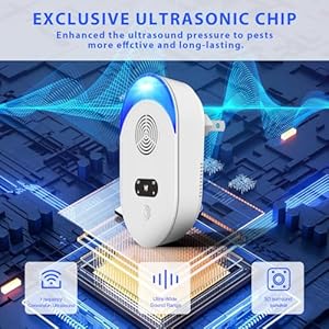 Ultrasonic pest  mouse repeller 6 packs 2024 ugraded indoor pest control ultrasonic pest repellent indoor pest control for home kitchen office hotel warehouse   cucciolini doodles