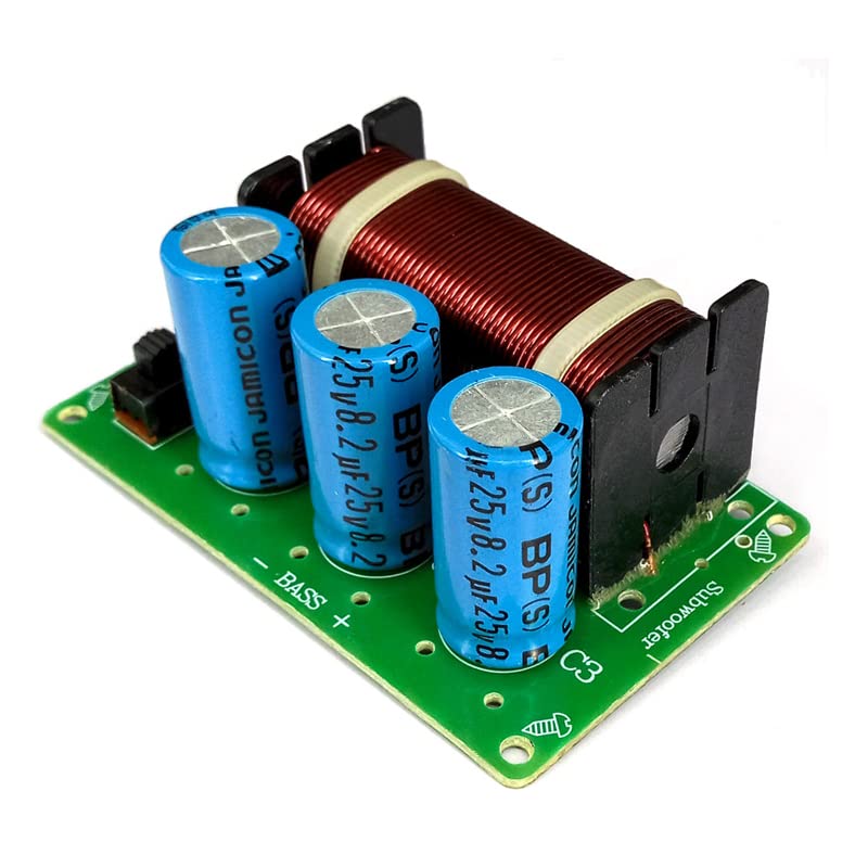 1 PCS 200W Subwoofer Crossover 50Hz Subwoofer Home Theater Stereo Bass Car Audio Bass Crossover Filter