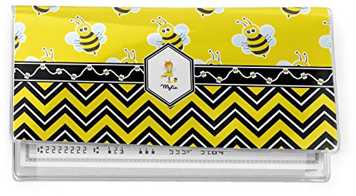 YouCustomizeIt Personalized Buzzing Bee Vinyl Checkbook Cover