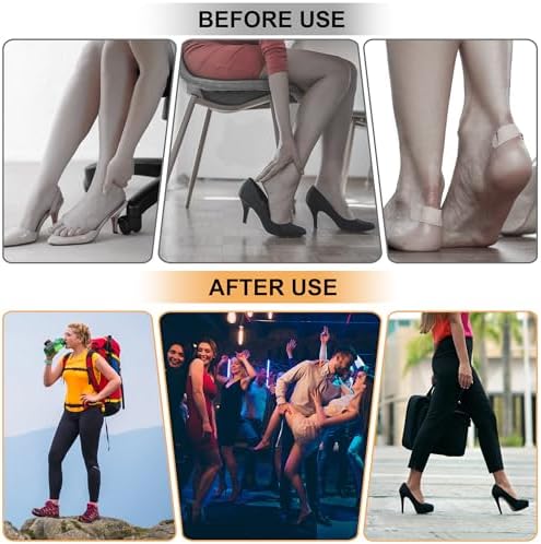 6 Pairs Heel Cushion Pads for Too Big Shoes - view 6