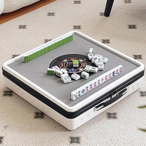 Mesa automática portátil de Mahjong pequeño 53cm miniatura 1
