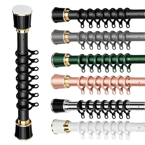 Séparateur d'espace polyvalent et tringle extensible sans perçage de 260 à 350 cm