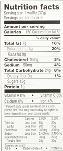 Daelmans Stroopwafels, Honey, 10.94 oz (8 Count Cube Box)