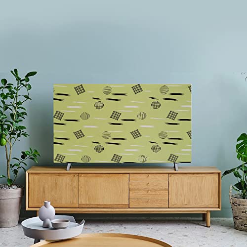 Image of Glassiano Marigold Dustproof Printed 58 inch LED TV Cover Screen Protector Compatible for All Models, Print 44