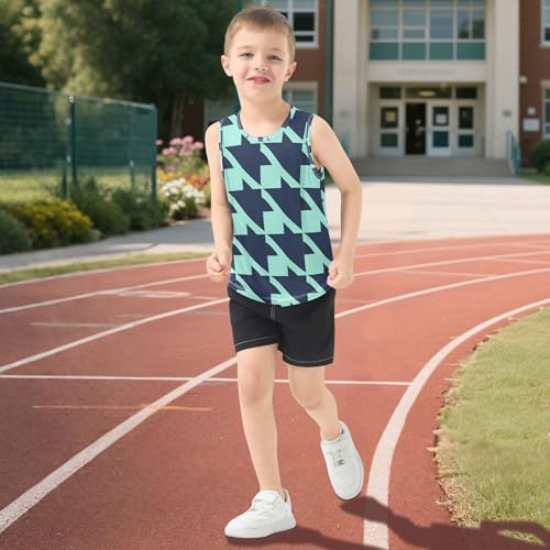 Boys Performance Tank Top Quick Dry Kids Sleeveless Undershirts Lightweight Comfy Summer Basic Soft Workout Outfits 5
