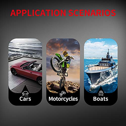 Daiertek 12V Blue Led Illuminated Toggle Switch With Safety Cover Guard 3 Pin On Off Covered Lighted Toggle Switch Rocker Heavy Duty 20 Amp For Racing Automotive Motorcycle Car Rv Truck -2Pack #TOP6