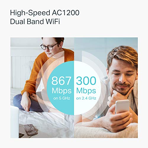 TP-Link AC1200 WiFi Router (Archer A5) - Dual Band Wireless Internet Router, 4 x 10/100 Mbps Fast Ethernet Ports… - Image 4