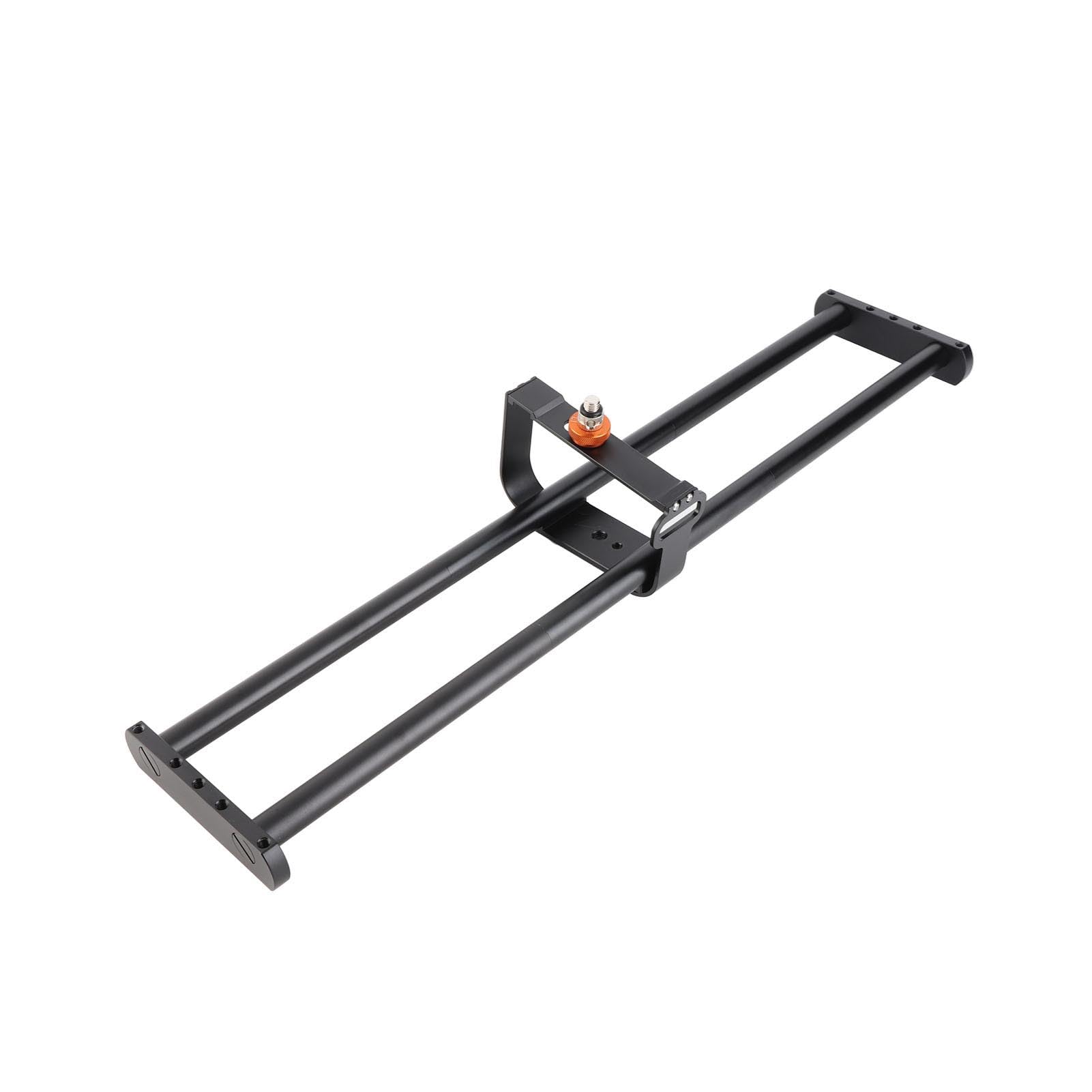Slider motorizzato per fotocamera da 60 cm, carrello motorizzato per fotocamera con binario in lega regolabile, slider portatile a corsa di 62 cm per fotocamera, ideale per set fot