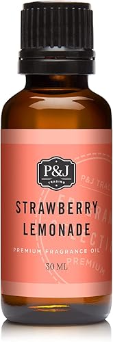 P&J Trading - Aceite perfumado de Fresa y Limonada 30ml - Aceite aromático para fabricación de velas, jabón, aceite para difusores