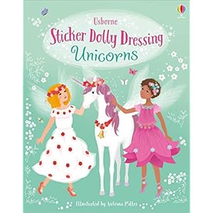 Sticker Dolly Dressing Unicorns