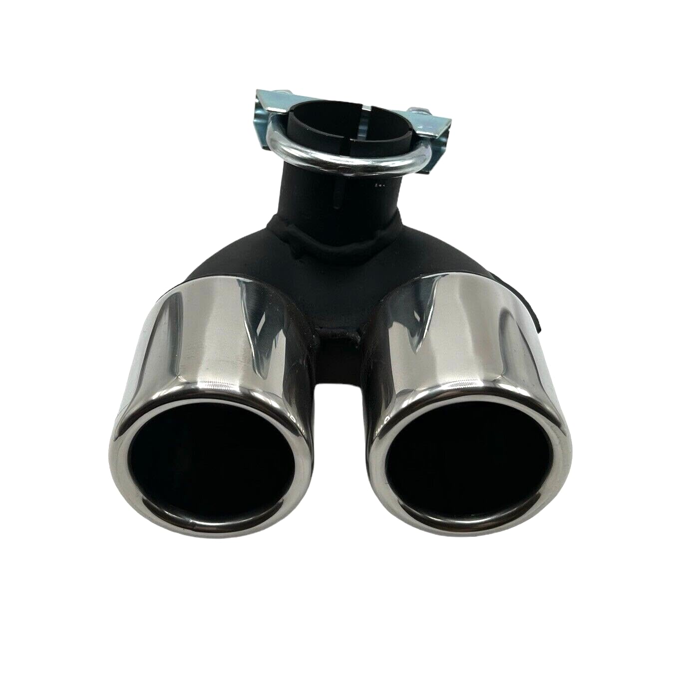 CARTUNER Smart Fortwo 450 deflettore di scarico a doppio tubo, 2 X 60 mm fino a 04/2007 City Coupe Coupe Cabrio