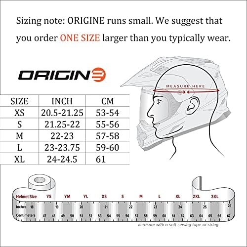 ORIGINE Casco Moto Jet Scooter Casco con Visera Homologado ECE 2206
