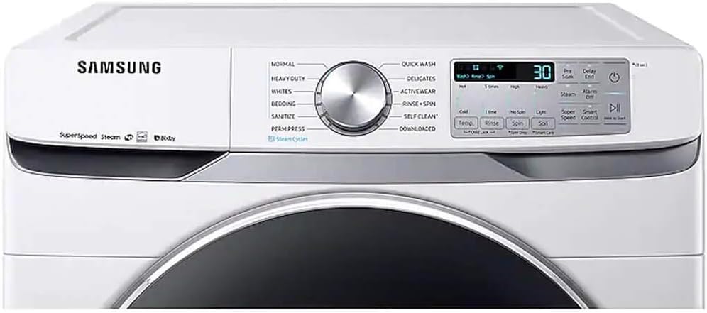 Samsung WF45R6300AW 4.5 cu. ft. Smart Front Load Washer (2019) - White