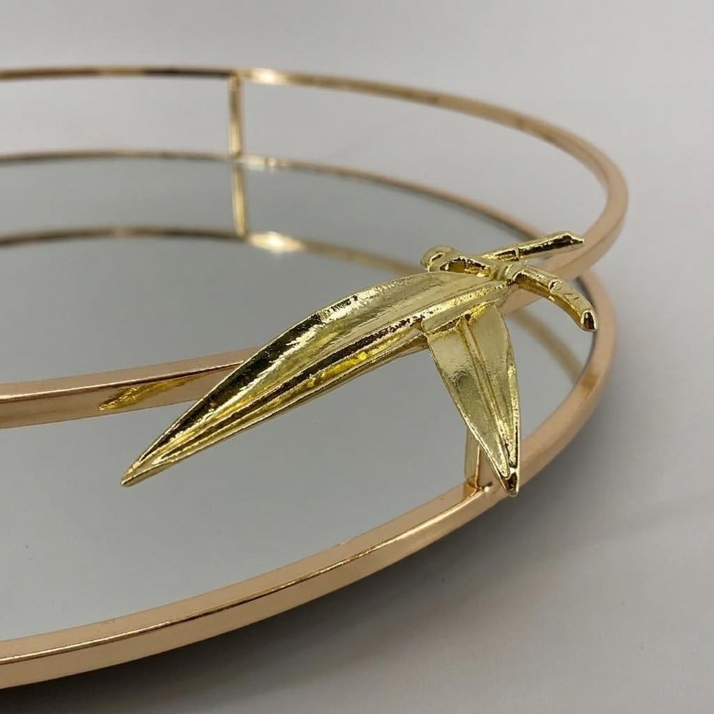 Vassoio Decorativo Stile Nordico, L Oro francese