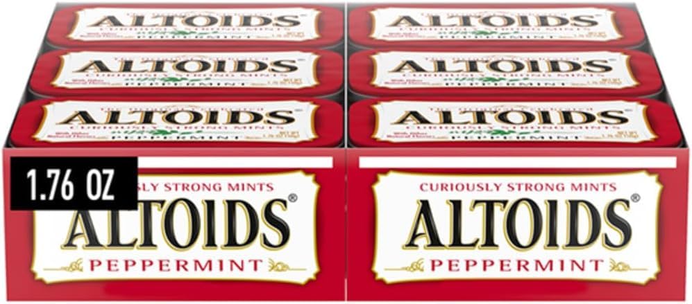 Image of Altoids Classic Peppermint Breath Mints, 1.76 Ounce (Pack of 144)
