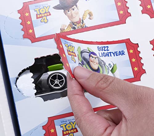 Hot Wheels Disney And Pixar Toy Story 4 Bundle Of 6 1:64 Scale Character Cars: Woody, Buzz, Forky, Bo Beep, Rex & Ducky & Bunny [Amazon Exclusive] #TOP3