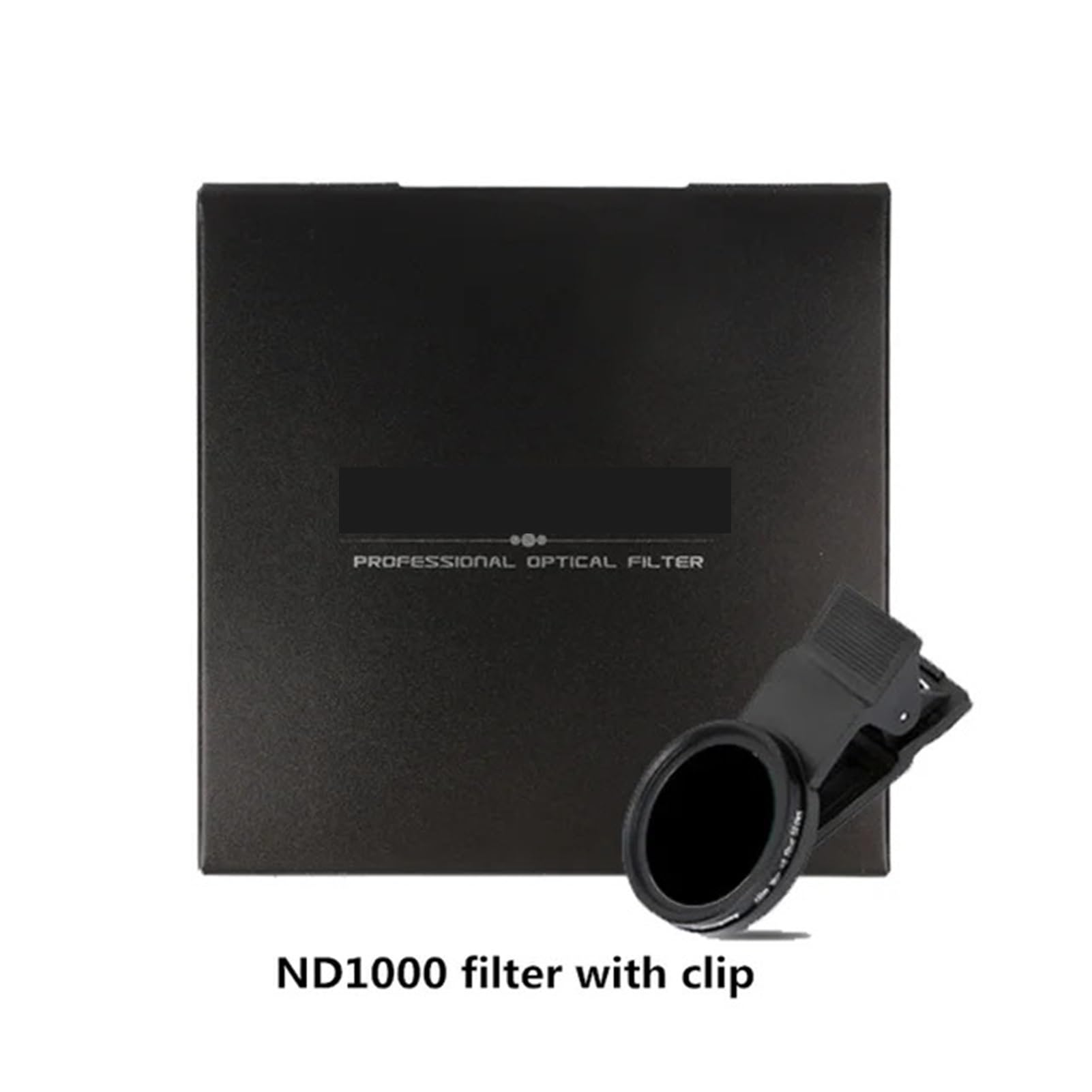 37 mm 52 mm Telefonobjektivfilter - Variabler ND-Filter mit Clip for Smartphone(52mm,MCND1000 and Clip)