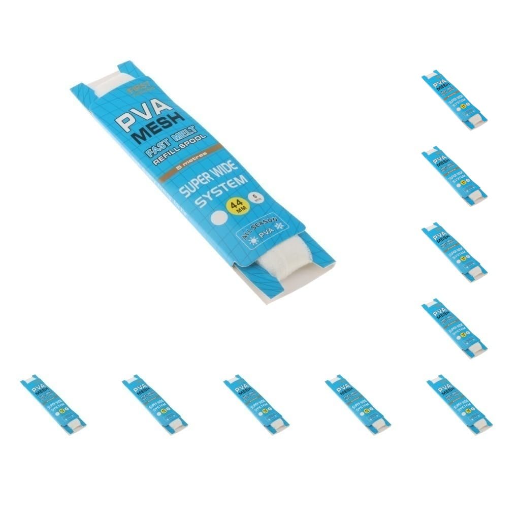 Filet d'appât de pêche PVA soluble dans l'eau - Recharge de sac en maille - 18 mm