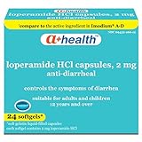 A+ Health Loperamide Hcl 2 Mg Softgels, Anti-Diarrheal, Made in USA, 24 Count (Pack of 1)