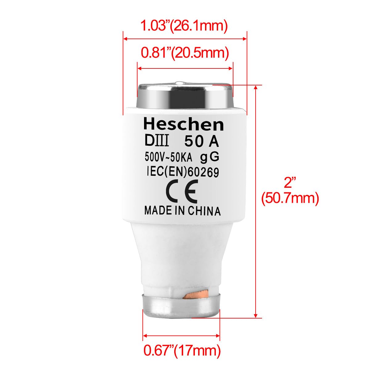 Fusibili Neozed Ceramica 25A 500VAC - Tipo GG, Confezione Da 5, Per Protezione Cavi E Linee - Foto 14