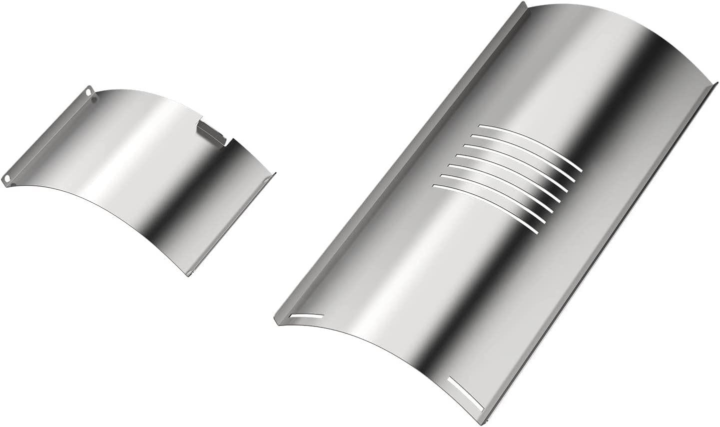 Flame Broiler Slide Cover and Bottom Kit Replacement for Pit Boss 1100 Series, Grill Replacement Parts for Pit Boss Series Pellet Smoker Grills PB1100PS1, PB1100PS1-5, PB1100PS1-W007 Accessories