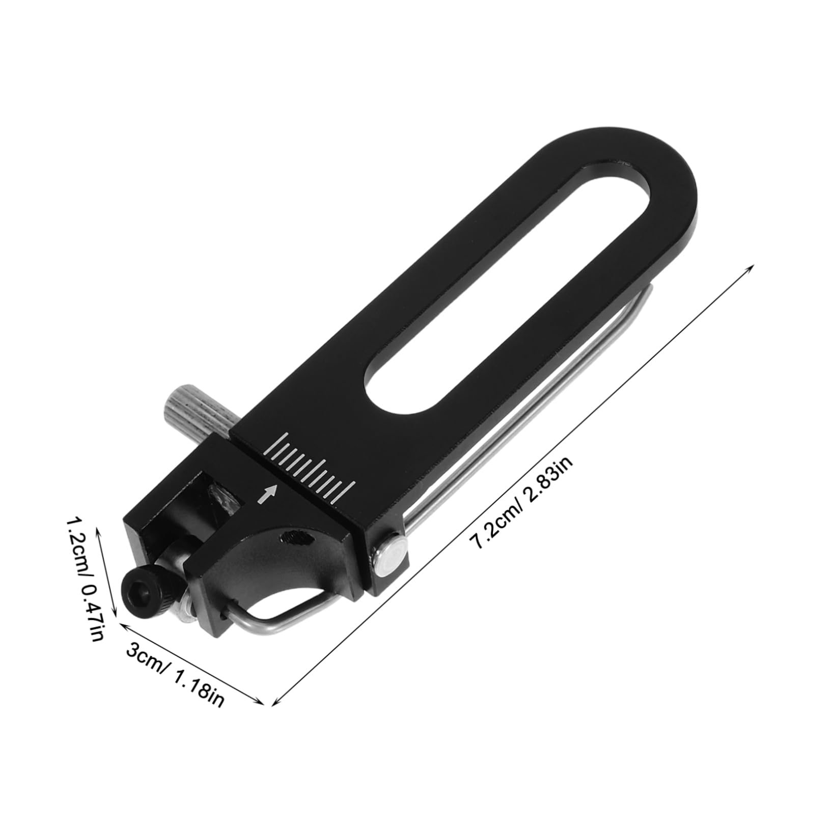 Parliky Rear Arrow Rest for Aluminum Alloy Accessory Precision Microadjustment Sturdy Metal Stand