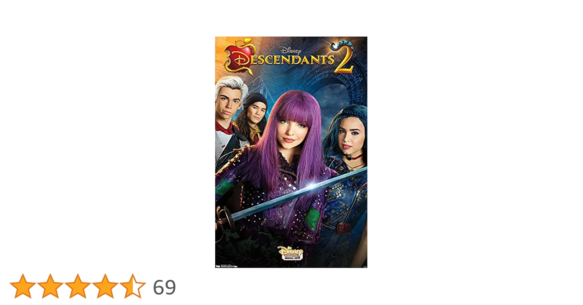 Amazon.co.jp: ディセンダント 2 ポスター 縦 公式 ディズニー