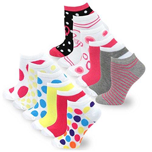 Image of Fun Novelty Low Cut Ankle Cute Socks School Dress Cheap Socks for Women Men Junior Teen 12pair 18pair