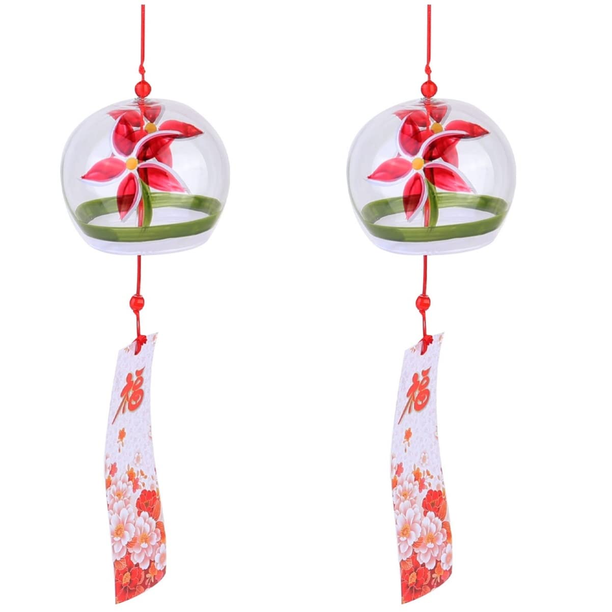 4 Pezzi Campanelli Eolici Giapponesi Garneck - Decorazione Per Casa E Giardino, Design Tranquillo - Foto 11