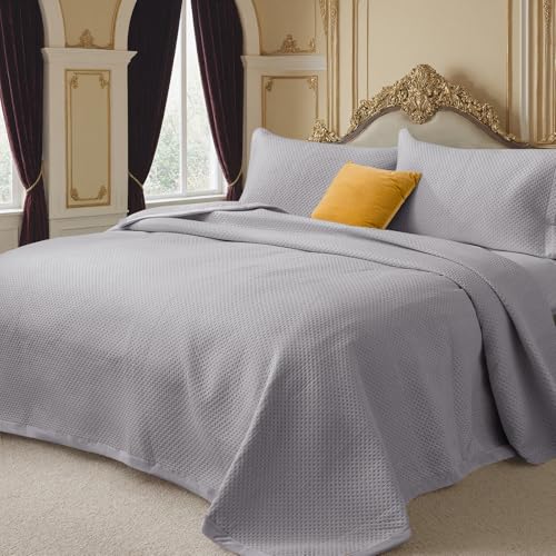OKYUK: Colchas de lujo tamaño king reversibles