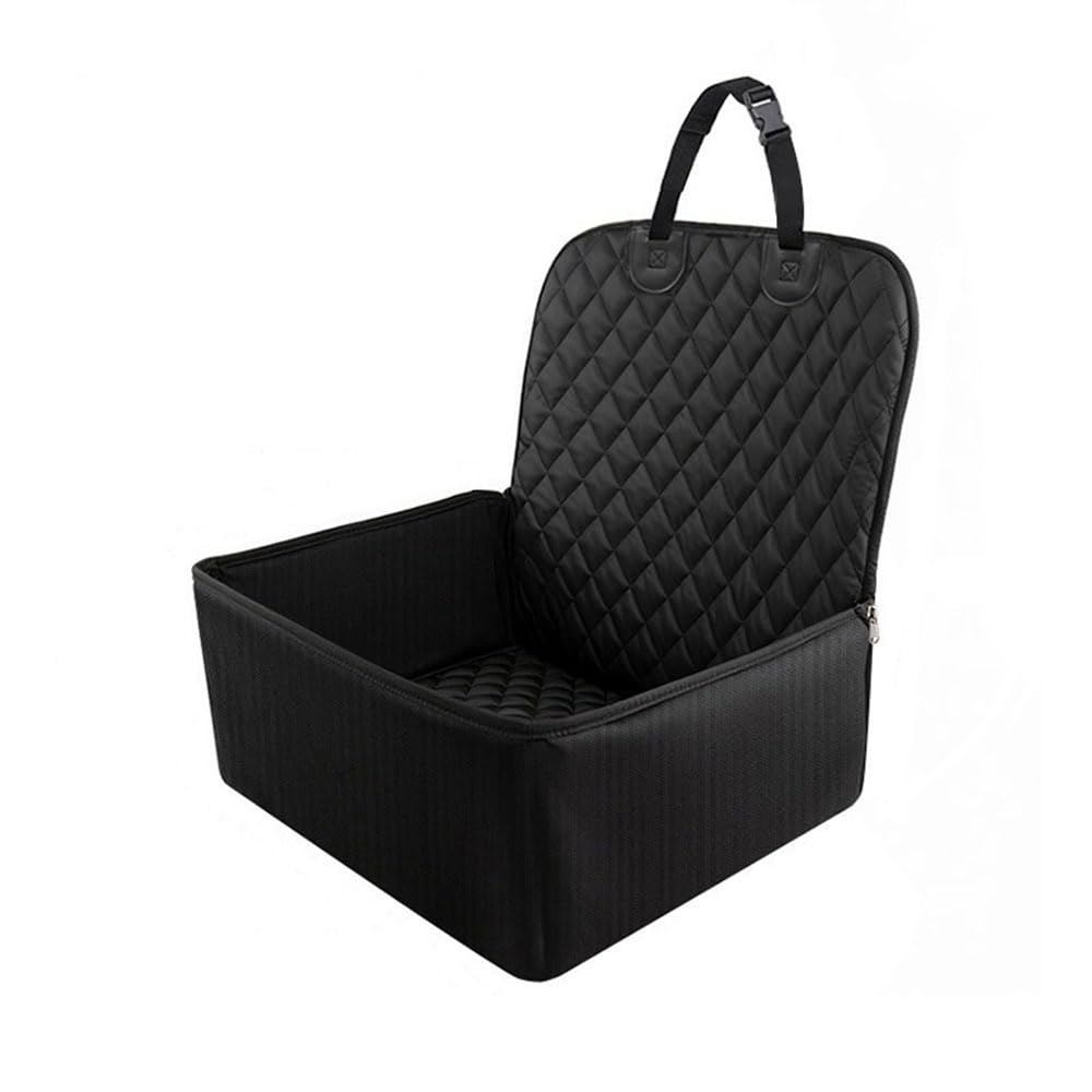 AAFEI Waterproof Pet Car Seat Cover for Polestar 4 (P419 2024-2025 2026),Quilted Dog Booster Seat With Side Flaps,Scratchproof Protector For Front & Back Seat,Anti-Sickness Travel Basket