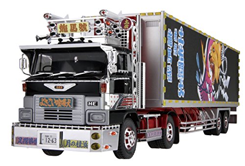 青島文化教材社 1/32 バリューデコトラ エクストラシリーズ No.6 椎名急送 龍馬号 竜次仕様 プラモデル