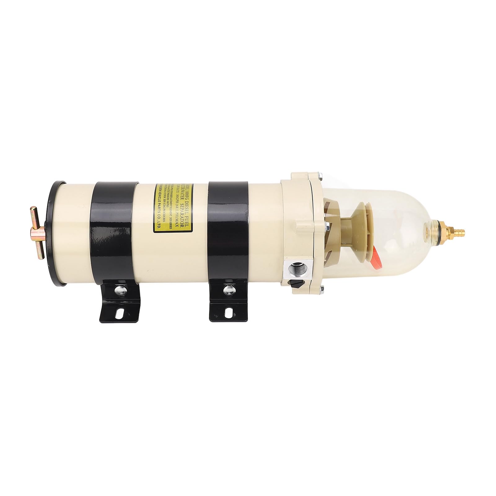 Filtro del Carburante, Separatore d'acqua 1000FG Ad Alte Prestazioni, Valutazione del Filtro 10 Micron, Larghezza 6 Pollici per Auto