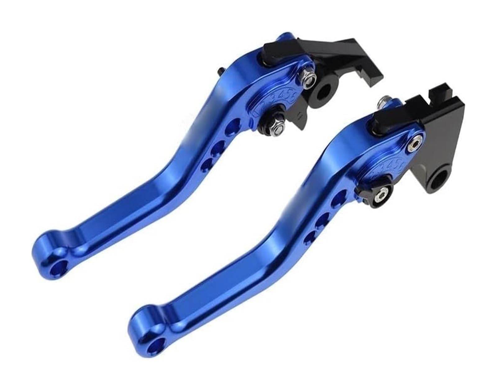 Juego De Manetas De Embrague Y Freno para Yamaha MT125 YZF-R125 XSR125 MT-125 R125 XSR 125 2016-2023,Ajustables Extensibles Palancas Articuladas De Motocicleta,Blue