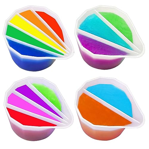 Yanxiao 4 Pezzi Tazza Divisa per versare la