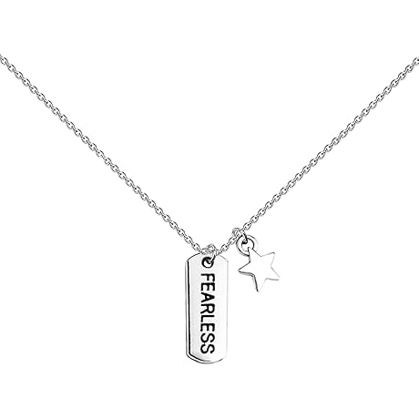 Fearless Silhouette Pendant - Fearless Singer Inspired Jewelry Stainless Steel Necklace