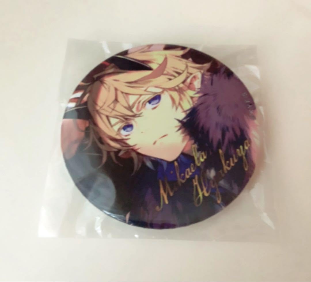 描き下ろし　缶バッジ　終わりのセラフ　百夜優一郎　百夜ミカエラ　原画展 終わりのセラフ 缶バッジ 百夜ミカエラ｜ホビーの総合通販サイト