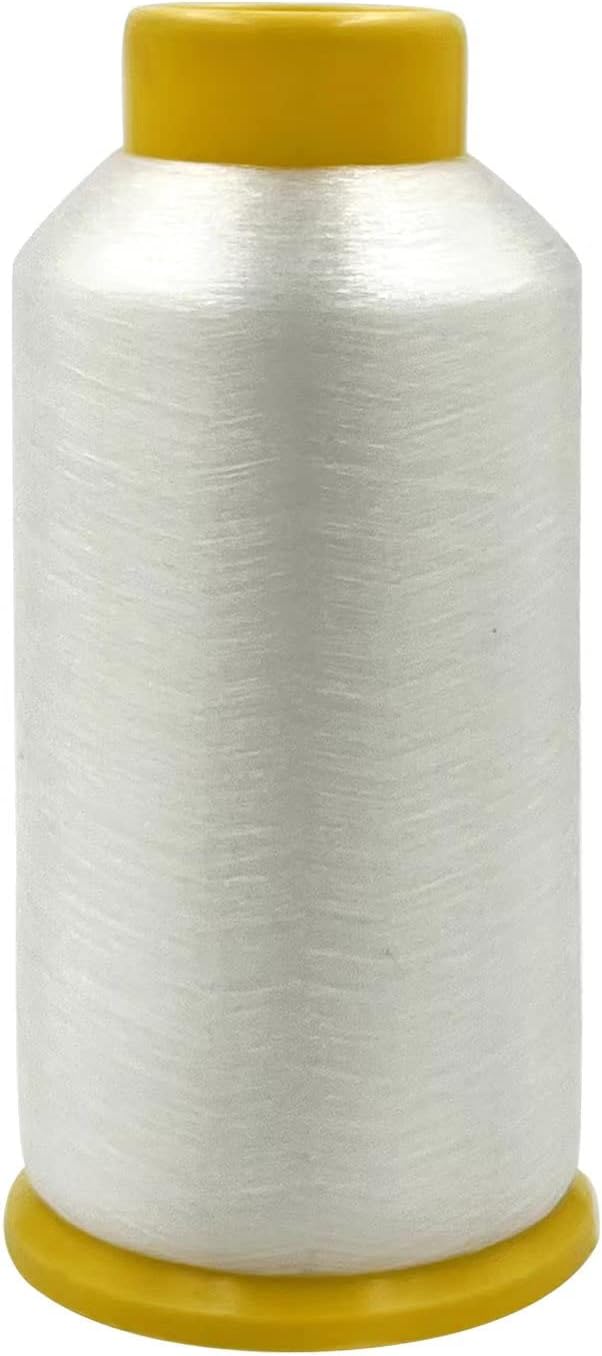 Tortoise 7,700 Yards Nylon Clear Thread Invisible Thread for Quilting Clear Serger Thread,String Beads,Trademark Tags 0.12mm